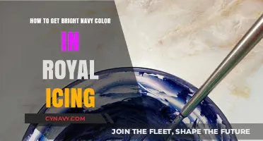 Achieve Vibrant Navy Royal Icing: Tips for Perfect Deep Blue Shade