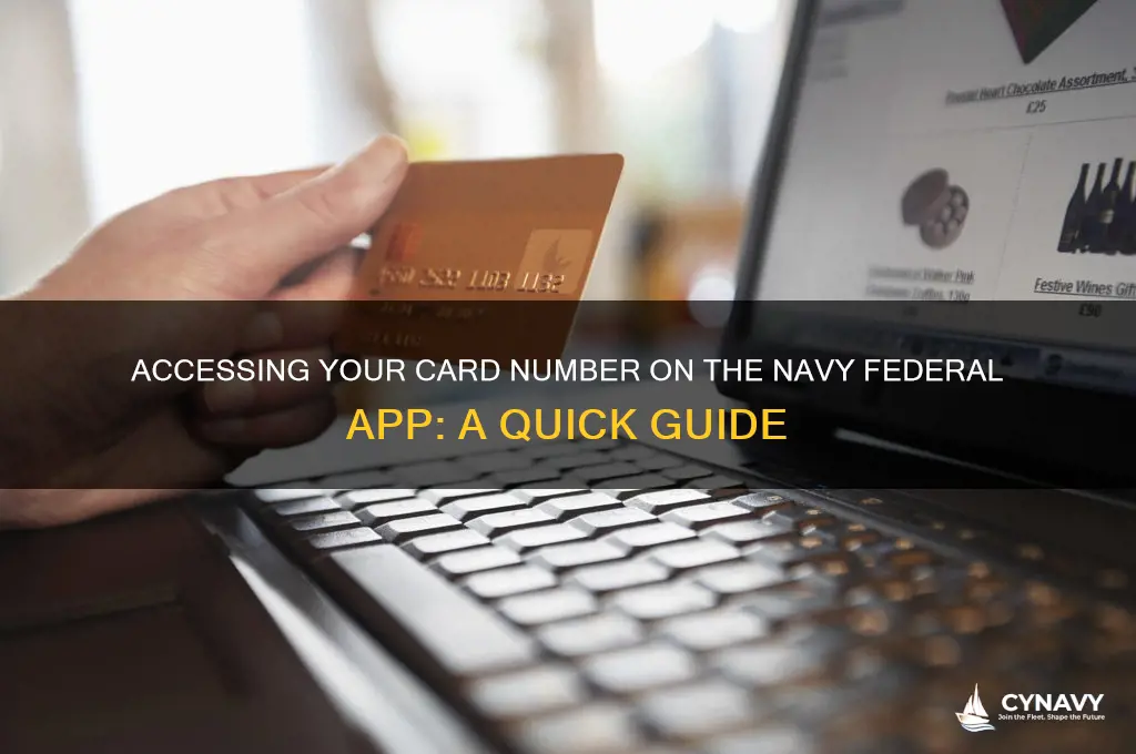 how to get card number from navy federal app