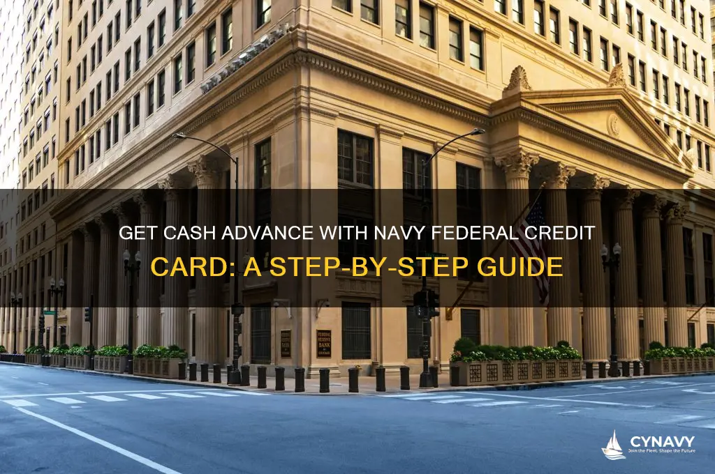 how to get cash advance navy federal credit card