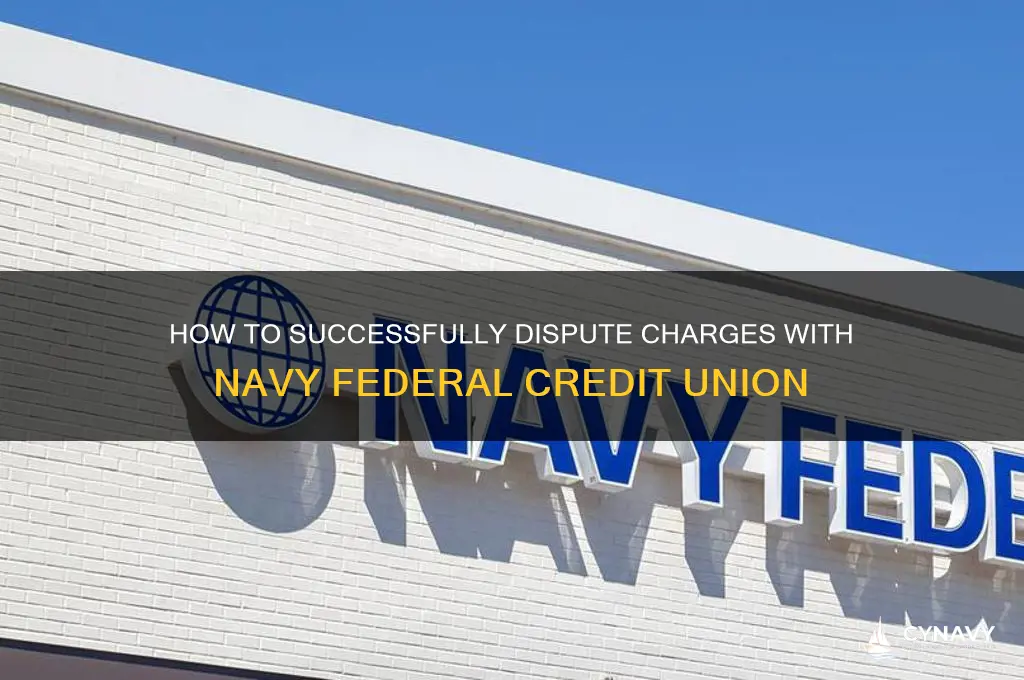 how to get chargeback with navy federal