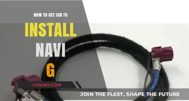 Mastering Navi G Installation: A Step-by-Step CID Setup Guide