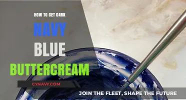 Achieve Perfect Dark Navy Blue Buttercream: Tips and Tricks Revealed