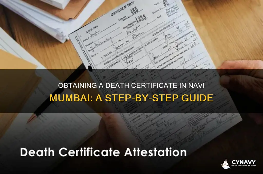how to get death certificate in navi mumbai