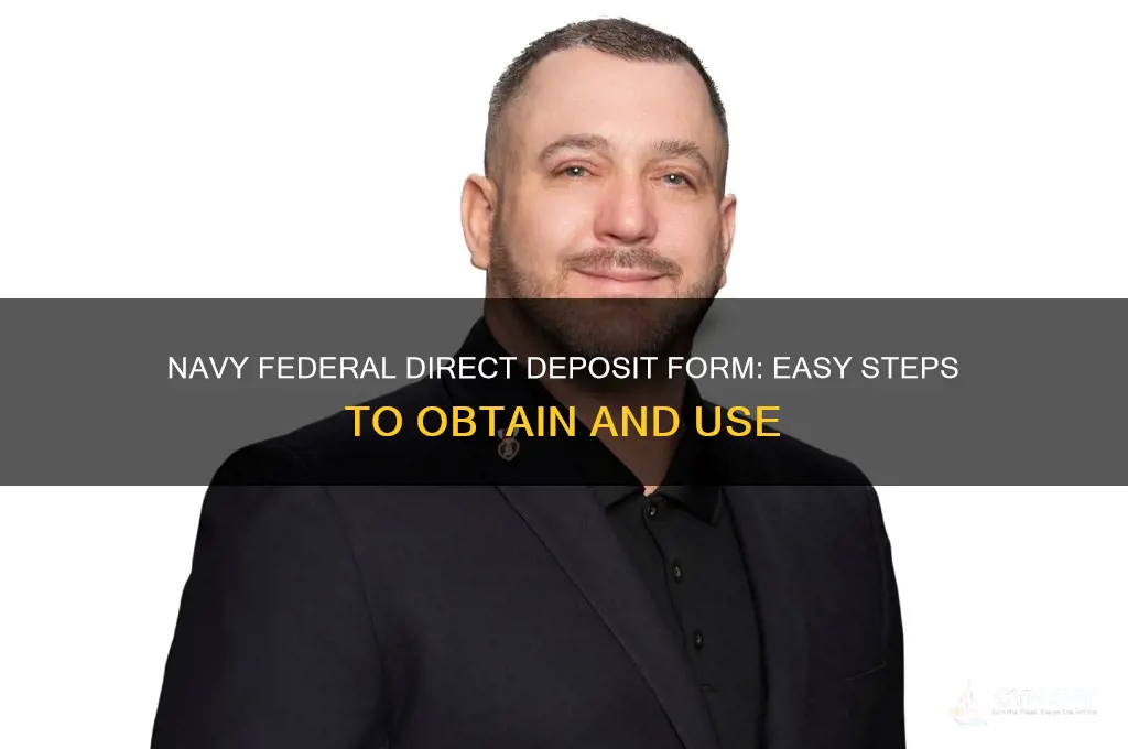 how to get direct deposit form from navy federal