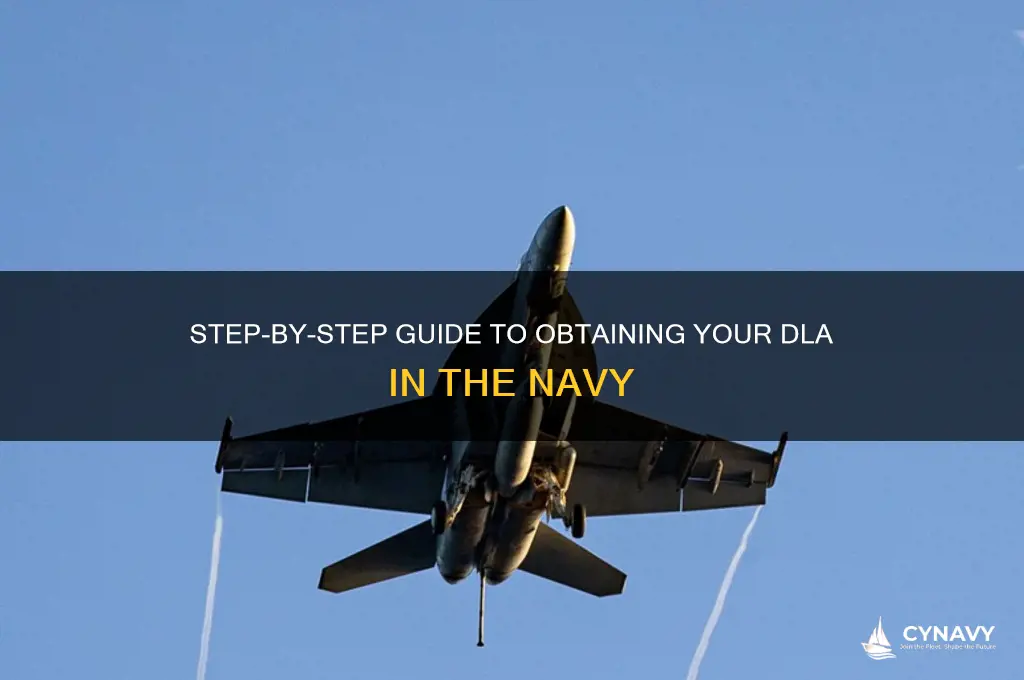 how to get dla navy