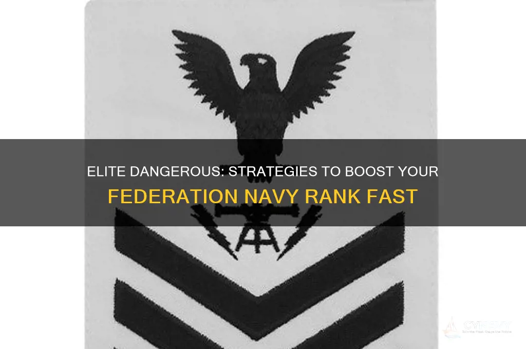 how to get federation navy rank up elite dangerous