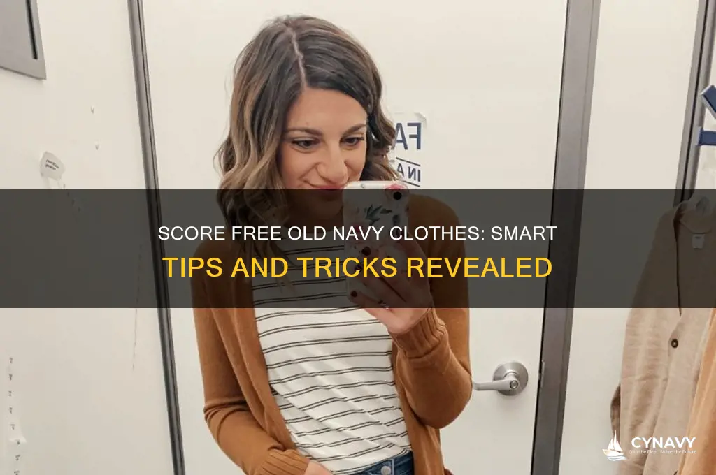 how to get free clothes from old navy