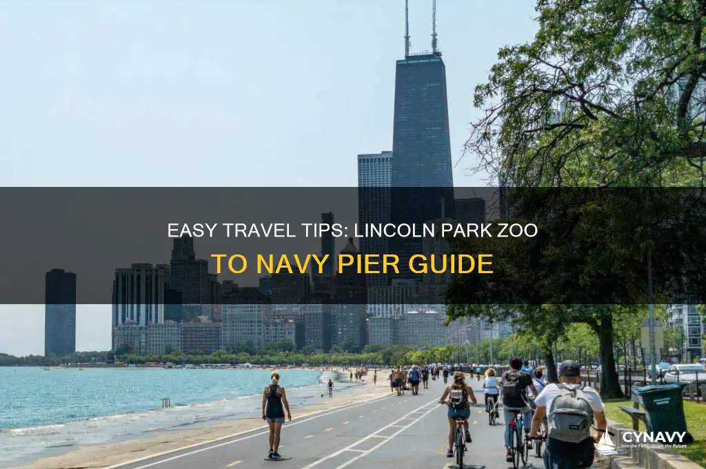 how to get from lincoln park zoo to navy pier