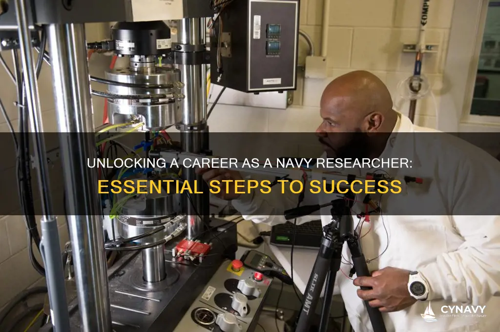 how to get hired as a navy researcher
