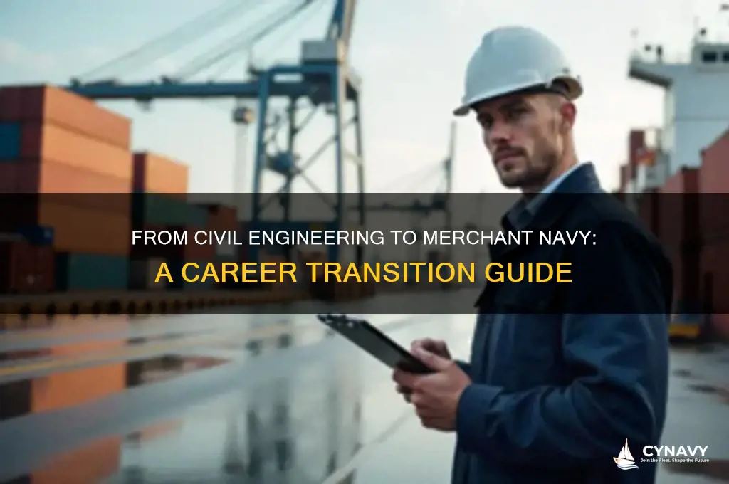how to get in merchant navy after civil engineering