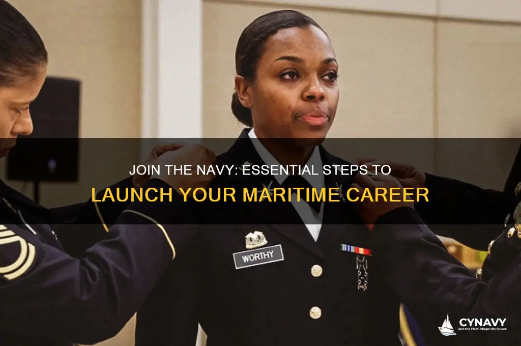 how to get in navy