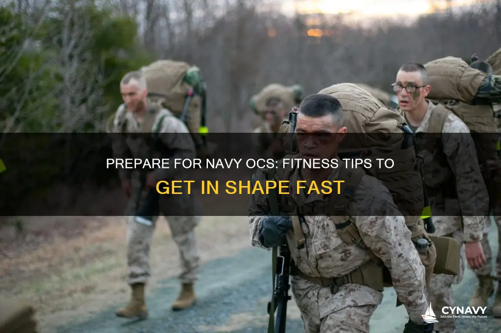 how to get in shape for navy ocs