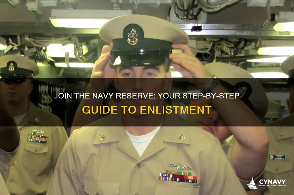 how to get in the navy reserve