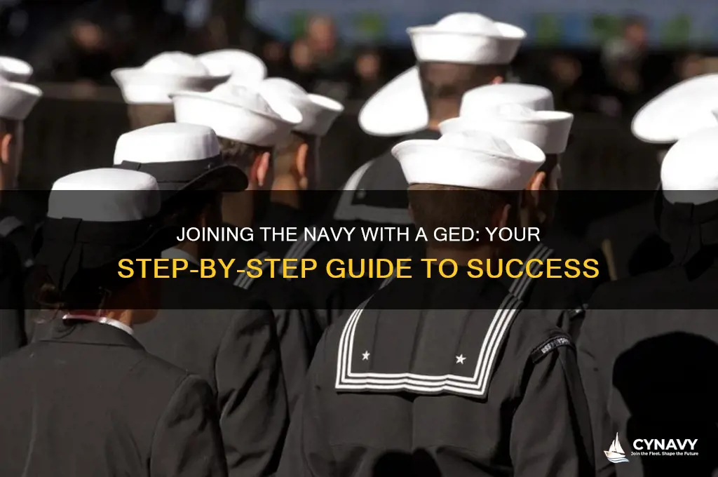 how to get in the navy with a ged