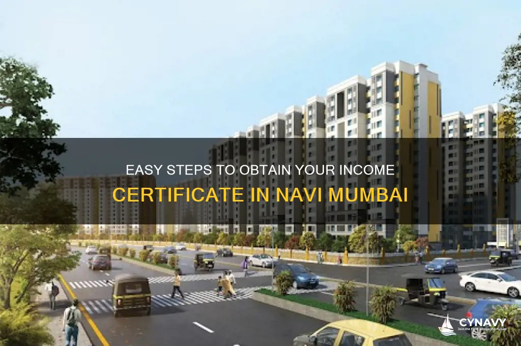 how to get income certificate in navi mumbai