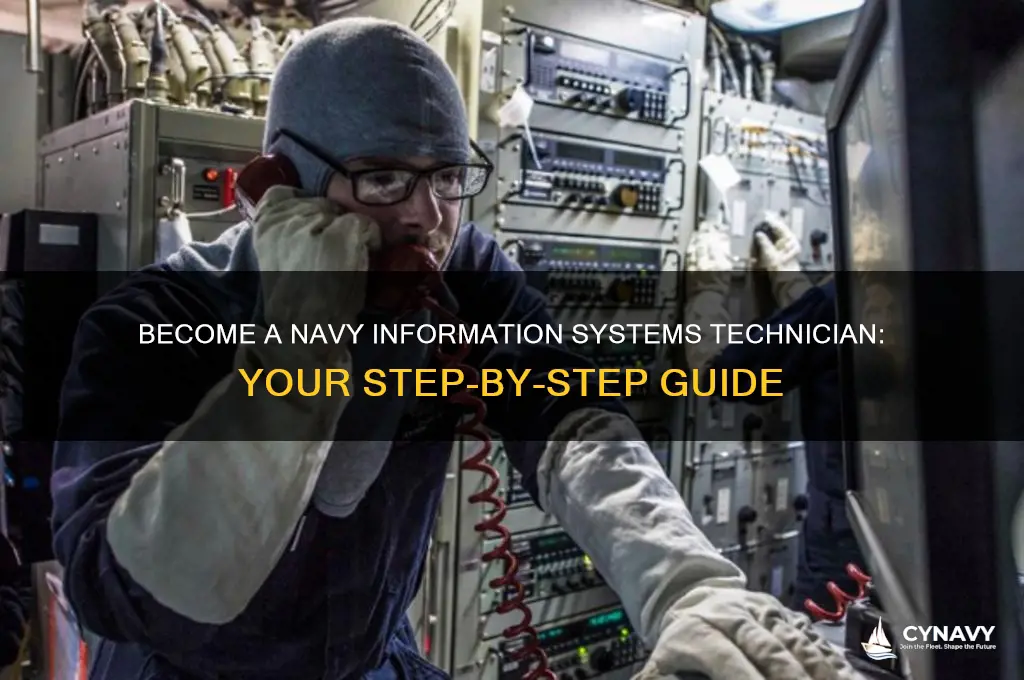 how to get information systems technician navy