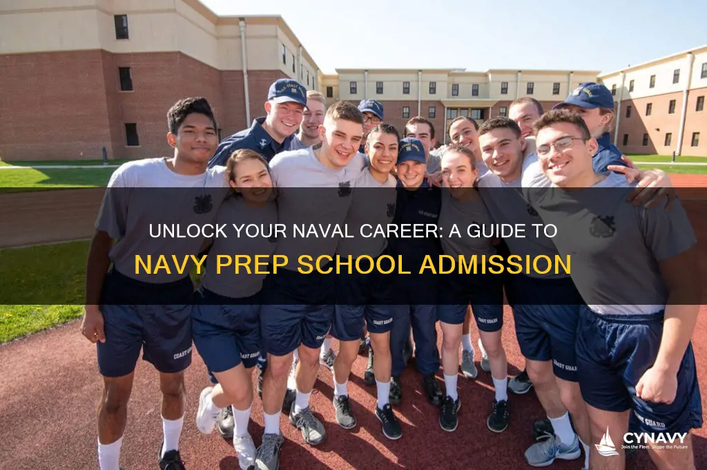 how to get into navy prep school