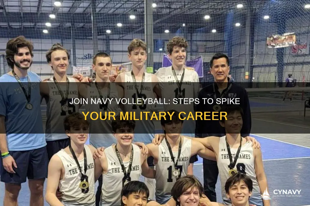 how to get into navy volleyball