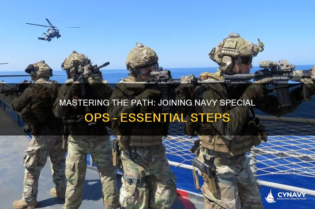 how to get into special ops in the navy