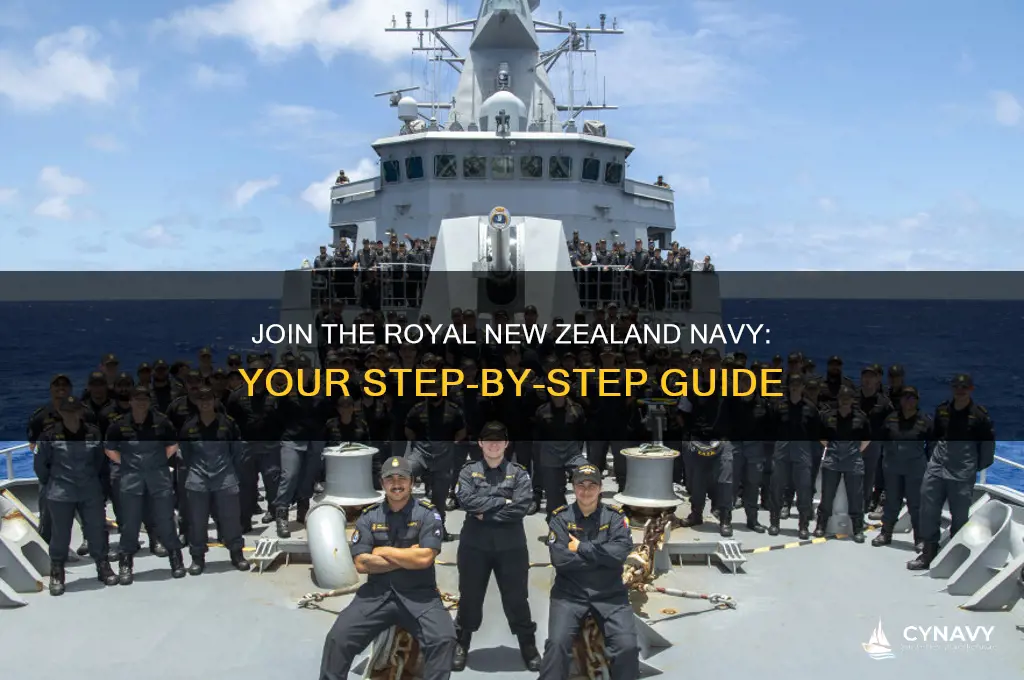 how to get into the navy nz