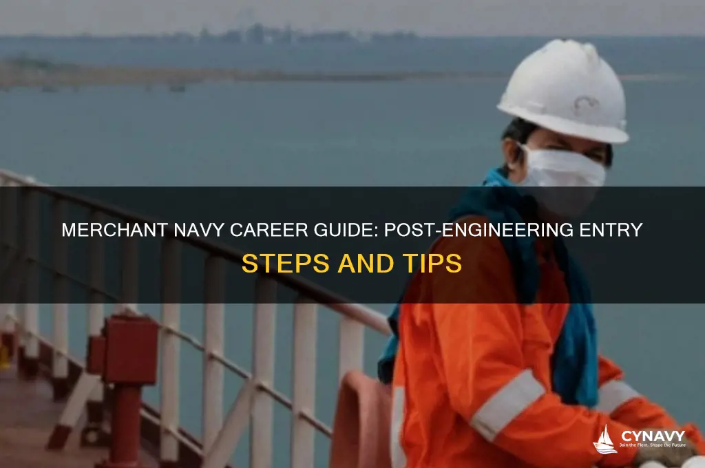 how to get job in merchant navy after engineering