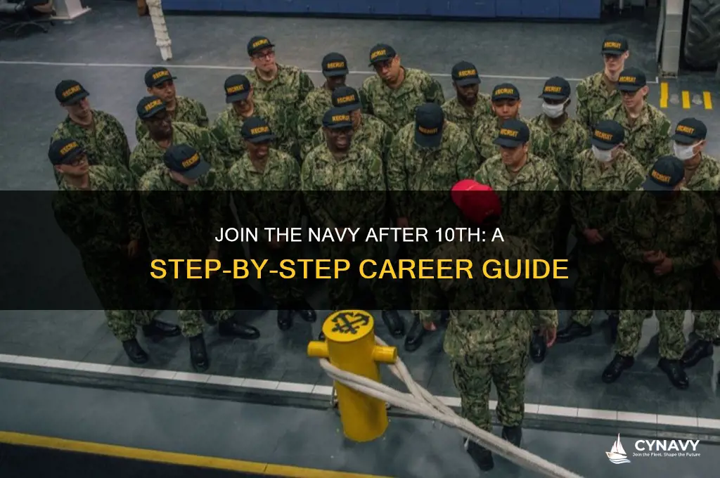 how to get job in navy after 10th