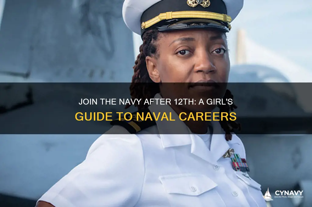 how to get job in navy after 12th for girls
