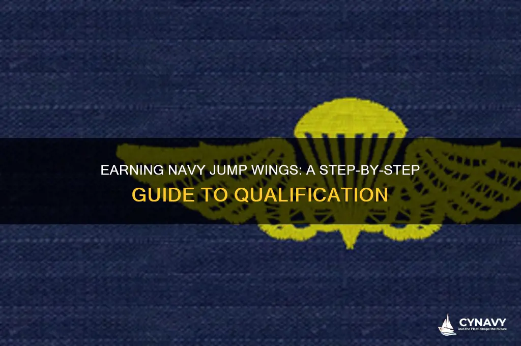 how to get jump wings in the navy