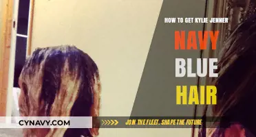Achieve Kylie Jenner's Navy Blue Hair: Step-by-Step Guide to Bold Color
