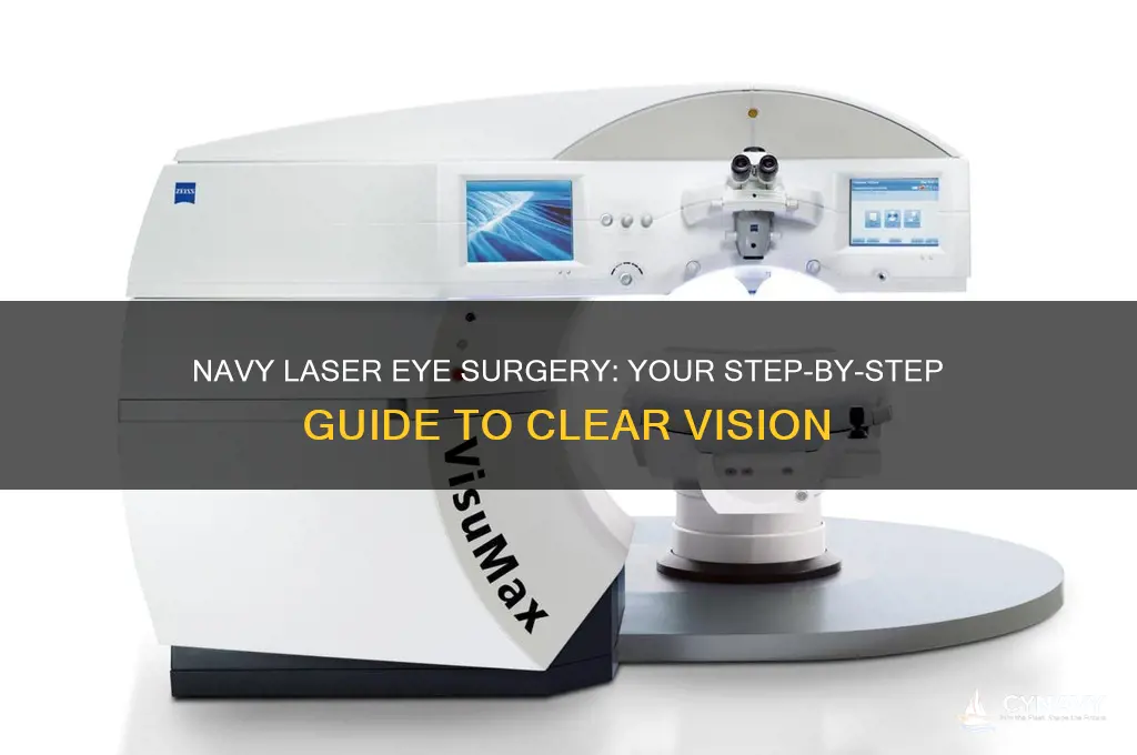how to get laser eye surgery in the navy
