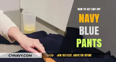 Quick Lint Removal Tips for Your Navy Blue Pants
