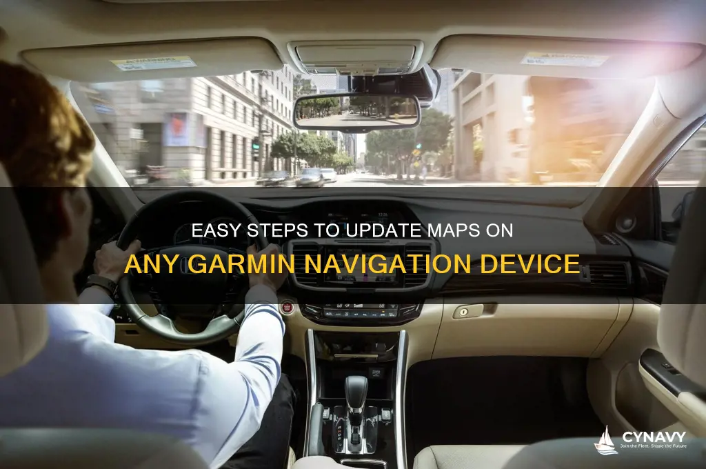 how to get map update on any garmin navi