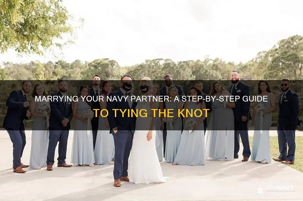 how to get married to someone in the navy