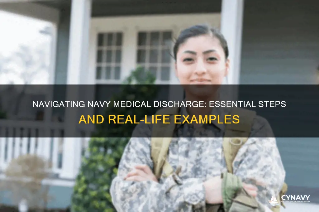 how to get medical discharge in navy examples