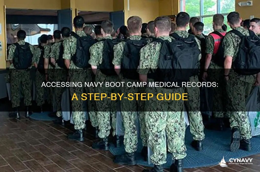 how to get medical records from navy bootcamp