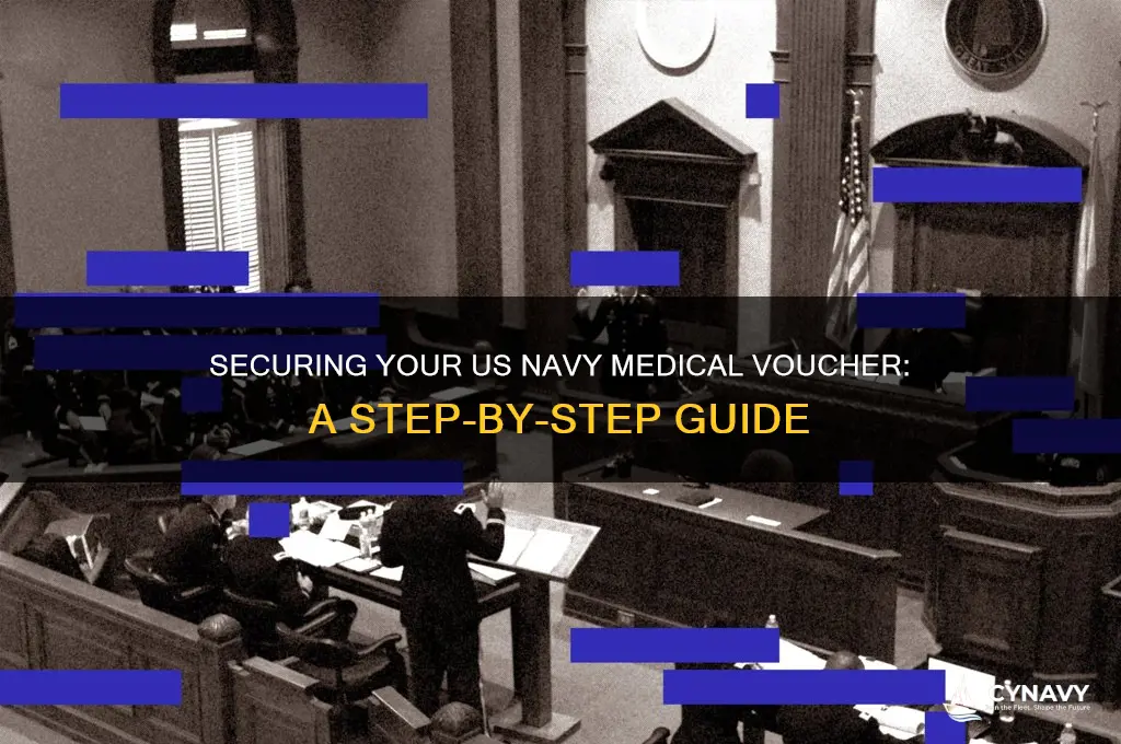 how to get medical voucher us navy