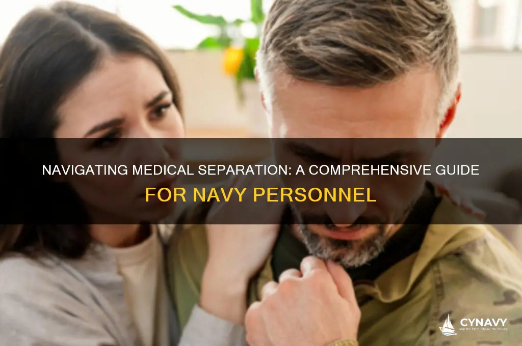 how to get medically separated from the navy