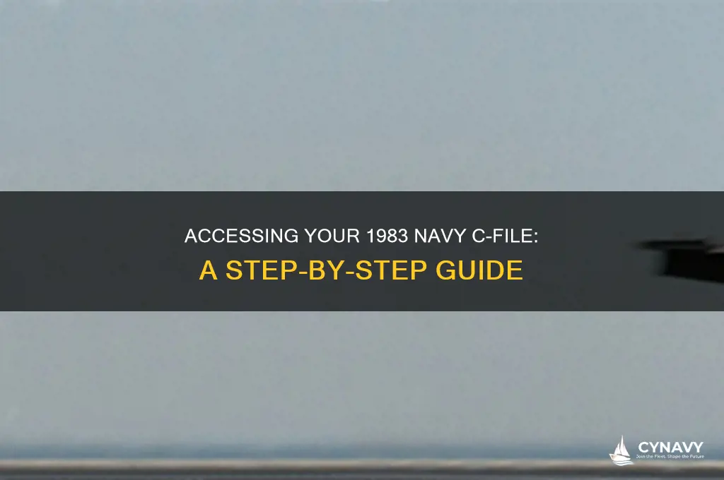 how to get my c-file navy 1983
