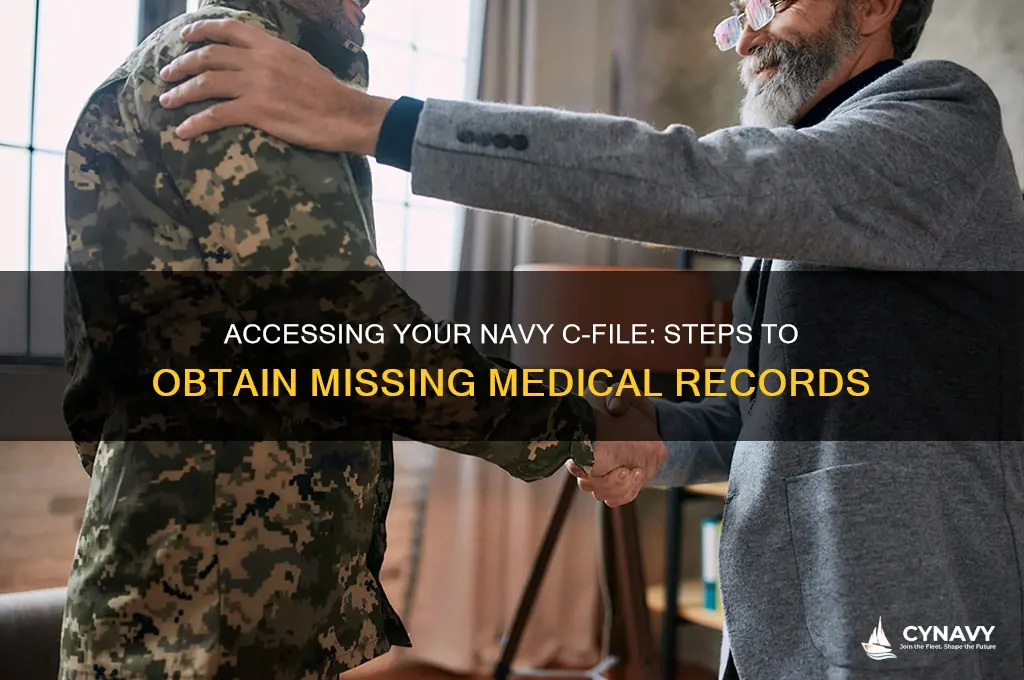 how to get my c-file navy has no medical information