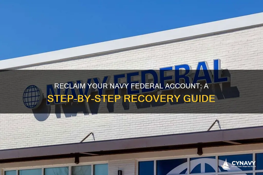 how to get my navy federal account back