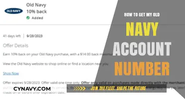 Finding Your Old Navy Account Number: A Quick and Easy Guide