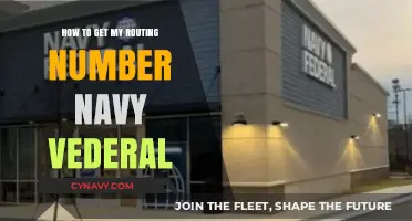 How to Find Your Navy Federal Routing Number Easily