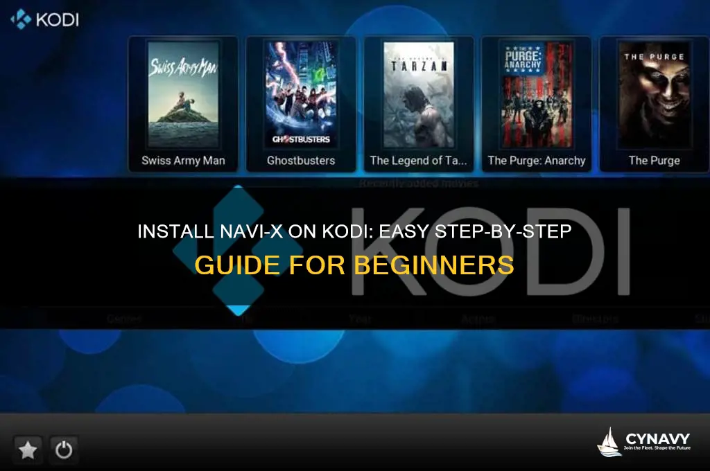 how to get navi x on kodi