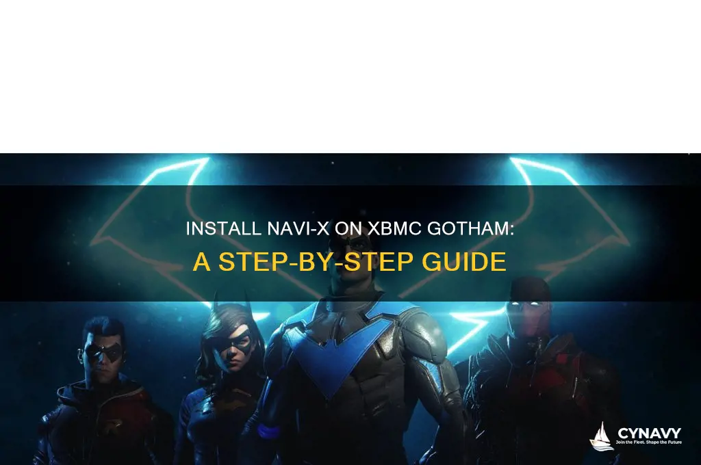how to get navi x on xbmc gotham