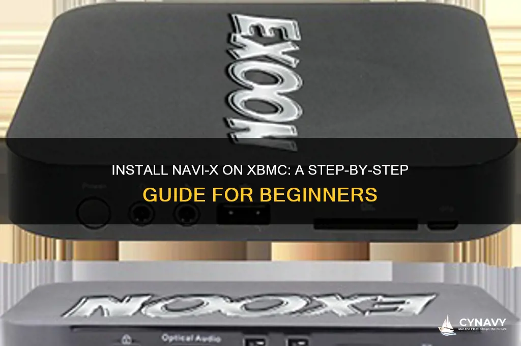 how to get navi x on xbmc