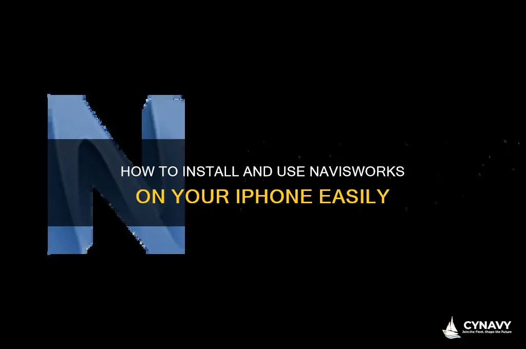 how to get navis works on iphone