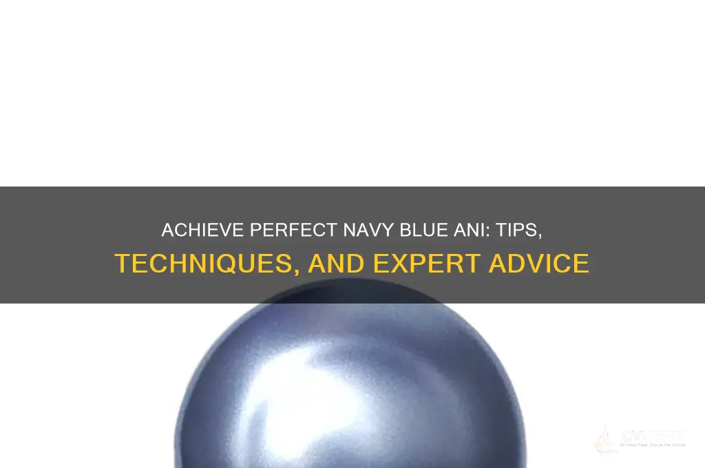 how to get navy blue ani