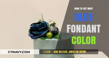Achieve Perfect Navy Blue Fondant: Tips and Tricks for Rich Color