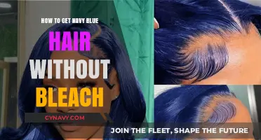 Achieve Stunning Navy Blue Hair Without Bleach: Easy Steps Revealed