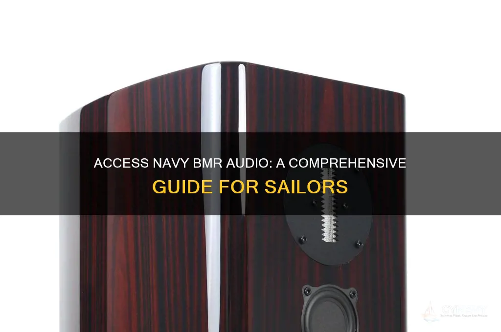 how to get navy bmr audio